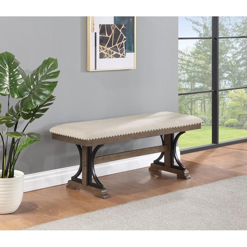 Best Quality Furniture Upholstered Dining Bench