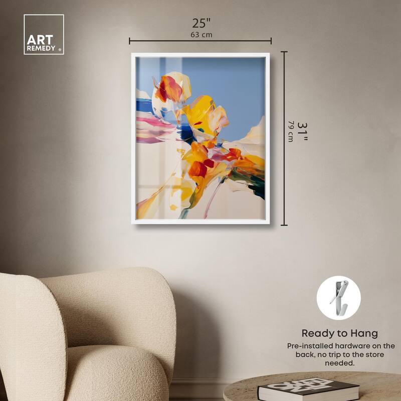 Flippant Bloom II Shadowbox by Art Remedy