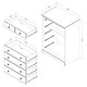 preview thumbnail 5 of 12, South Shore Summer Breeze 5-Drawer Chest