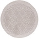 preview thumbnail 8 of 9, SAFAVIEH Jade Salama Boho Moroccan Geometric Rug 6'7" Round - Beige/Ivory - Round