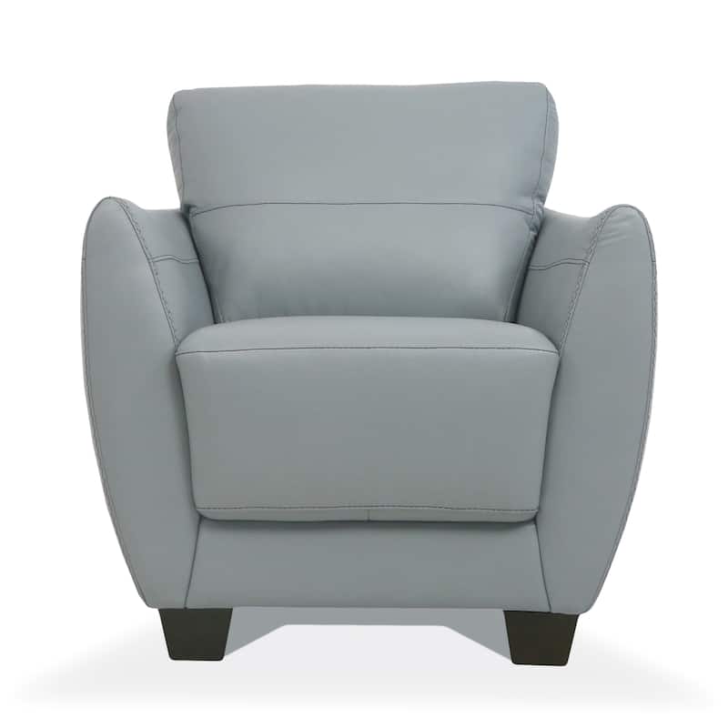Francine Flared Armrest Accent Chair with Block Leg