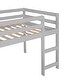 preview thumbnail 32 of 37, Loft Bed With Slide, Multifunctional Design, Twin