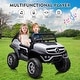 preview thumbnail 4 of 18, 2 Seater Kids Ride On Truck 24V Ride On Toy Licensed Mercedes Benz Battery Powered Electric Vehicle