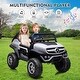 preview thumbnail 11 of 18, 24V Ride On Truck Car for Kids 2 Seater Licensed Mercedes Benz Toddles Electric Car Ride On Toy