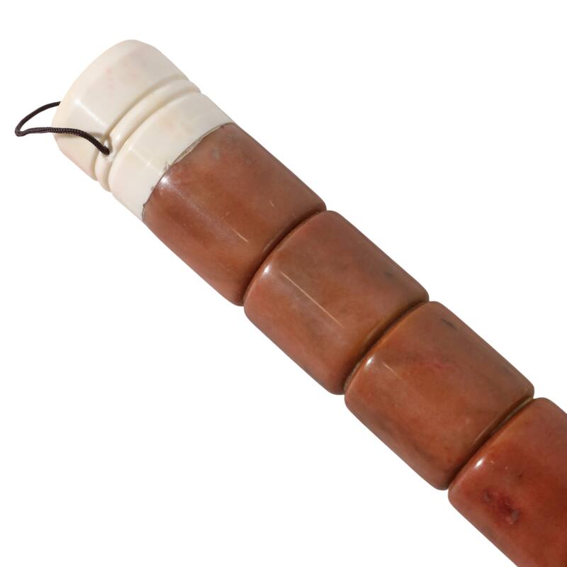 Stone Jade Calligraphy Decorative Brushes (Set of 3) - 1" Green - 12.5" x 1.25" x 1.25"