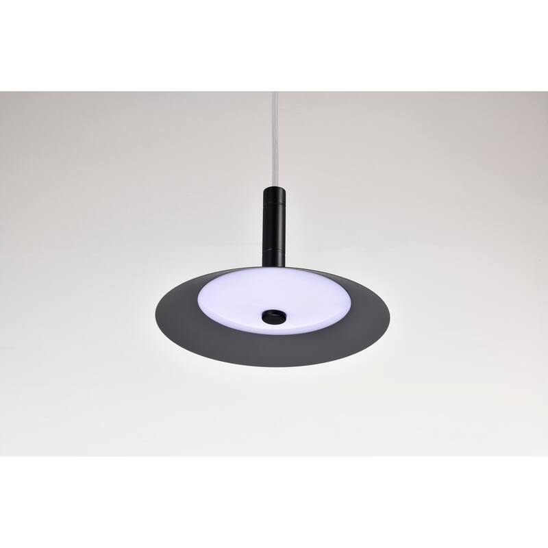 Corrine 10 Inch LED Pendant Matte Black 3K/4K/5K CCT Selectable - Matte Black