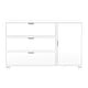 preview thumbnail 16 of 16, Shaker 53" Dresser Armoire in White