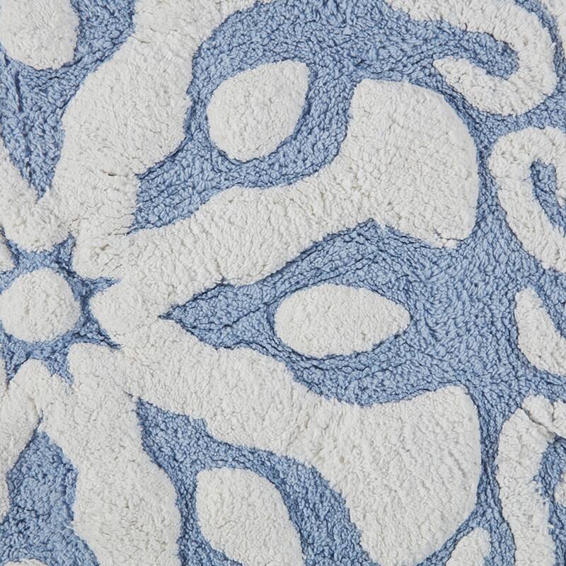 Madison Park Marrakesh Medallion Cotton Tufted Bath Rug