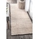 preview thumbnail 21 of 21, Nuloom Markley Classic Jute Area Rug 2'6" x 8' Runner - Ivory - Runner