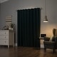 preview thumbnail 45 of 79, Sun Zero Cyrus Thermal Total Blackout Back Tab Curtain Panel, Single Panel