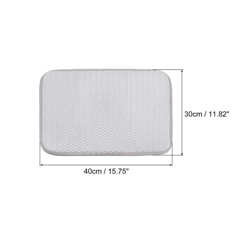 Dish Drying Mat, Microfiber Dish Draining Mat for Kitchen Countertop