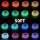Ainfox LED Color Changing Strip Lights with Remote Control - 50ft