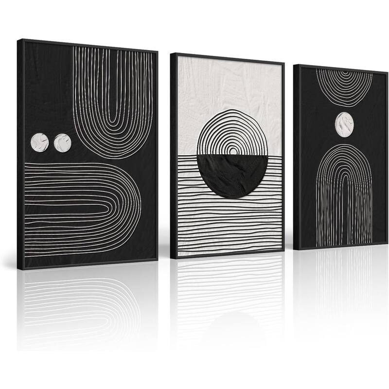 Mid-Century Modern Pictures Minimalist Bohemian Wall Art