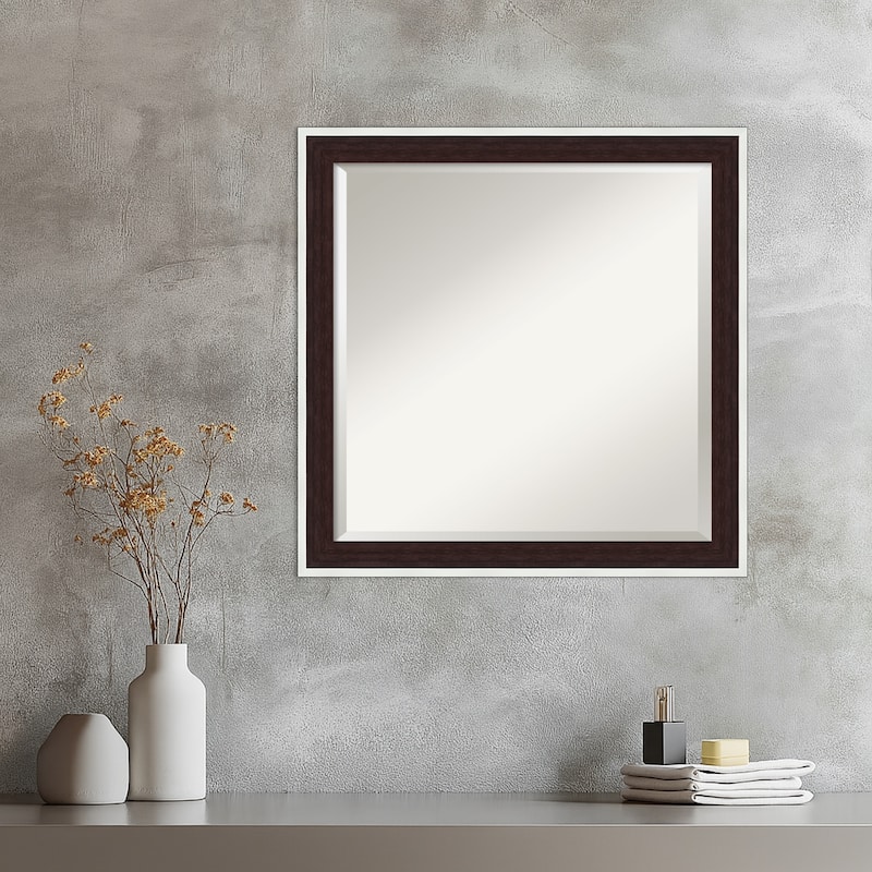 Maya Beveled Framed Wall Mirror