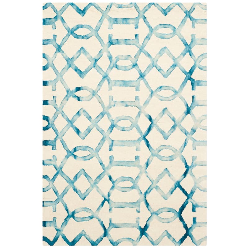 SAFAVIEH Handmade Dip Dye Urbana Watercolor Vintage Boho Wool