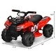 preview thumbnail 35 of 48, Costway 6V Kids ATV Quad Electric Ride On Car Toy Toddler with LED - See details