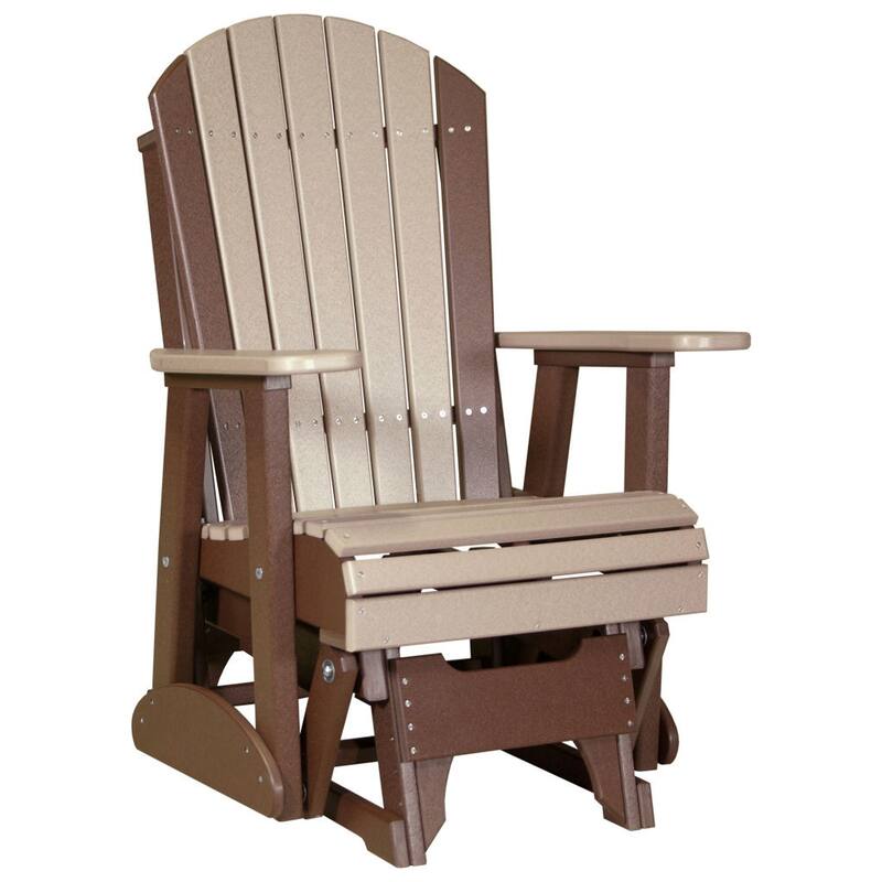 Poly Lumber Adirondack Glider