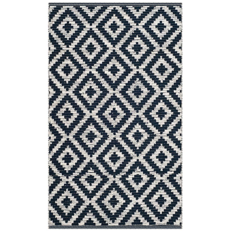 SAFAVIEH Handmade Flatweave Montauk Gulhan Casual Cotton Rug