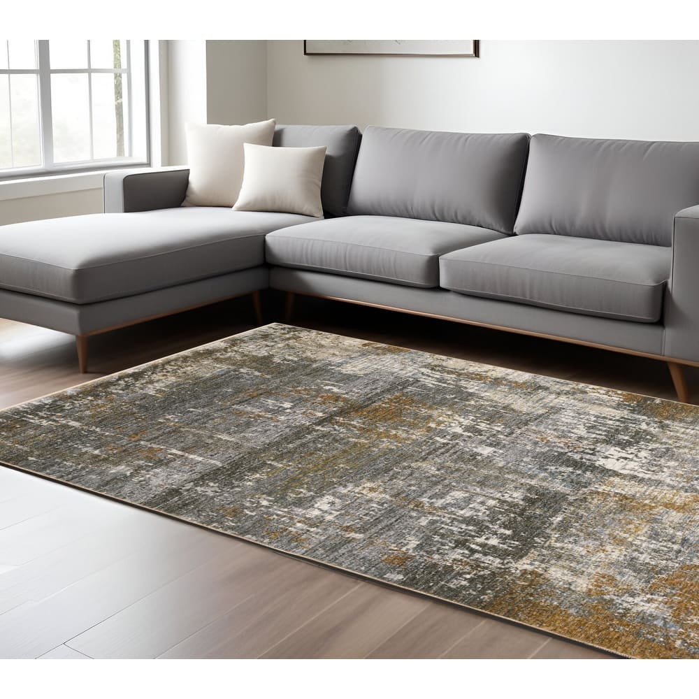 HomeRootsAbstract Modern Rectangle Area Rug