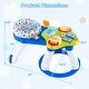 preview thumbnail 18 of 28, Costway 3 in 1 Baby Stationary Activity Center Walk-Around Kids Play - See Details