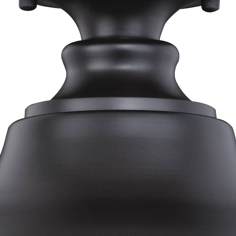 Barn Dome Ceiling Light - Bronze Gold Flush Mount Outdoor Light Fixture - 10