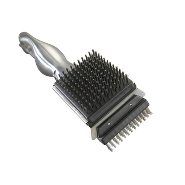 Shop Stainless Steel Steam Cleaning Grill Brush Free Shipping