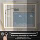 Wall Mounted Back Light Bathroom Framed LED Mirror Anti- Fog With Dimmable Light Touch Sensor And Memory Function