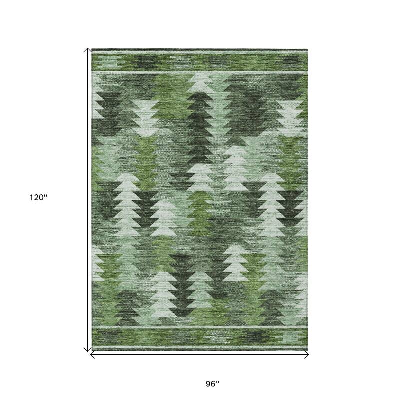 HomeRoots Southwestern Transitional Rectangle Outdoor Rug