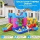 preview thumbnail 4 of 11, Costway Inflatable Bounce House with Slides Jumping Area Ball Pit