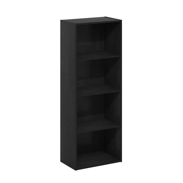 Furinno 2-Tier Bookcase - Pink & White Storage Shelf, 15.6" W X 21.2" H