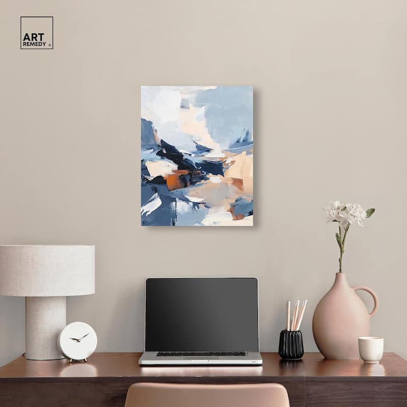 A Symphony in White III Canvas by Art Remedy, Gallery Wrapped