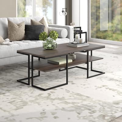 Pike 45" Wide Rectangular Coffee Table