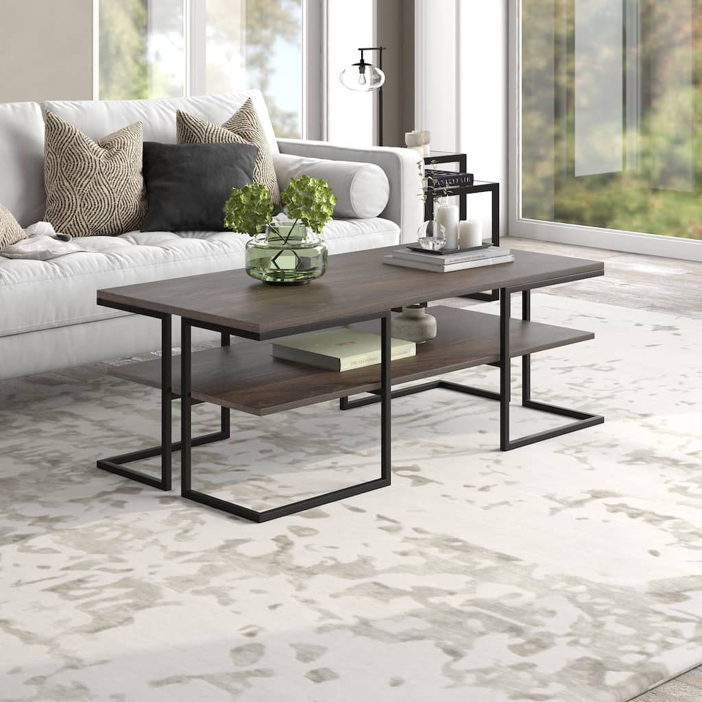 Pike 45" Wide Rectangular Coffee Table
