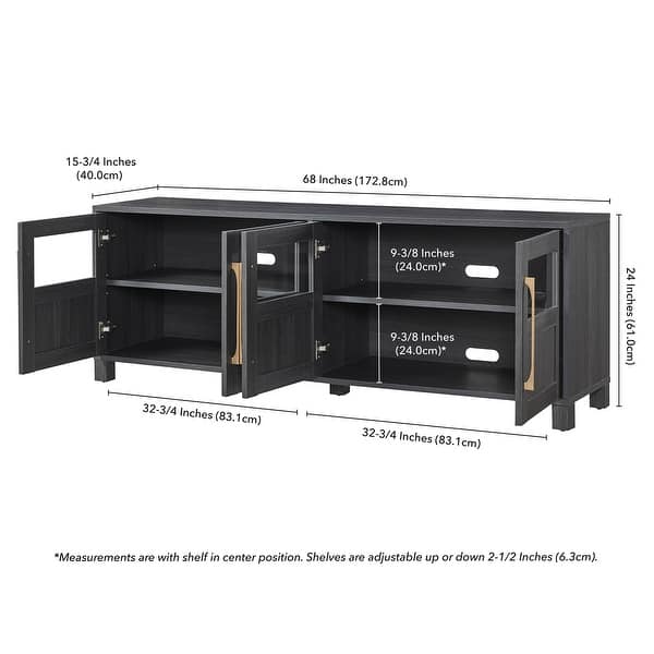 dimension image slide 0 of 6, Holbrook Rectangular TV Stand for TV's up to 75"