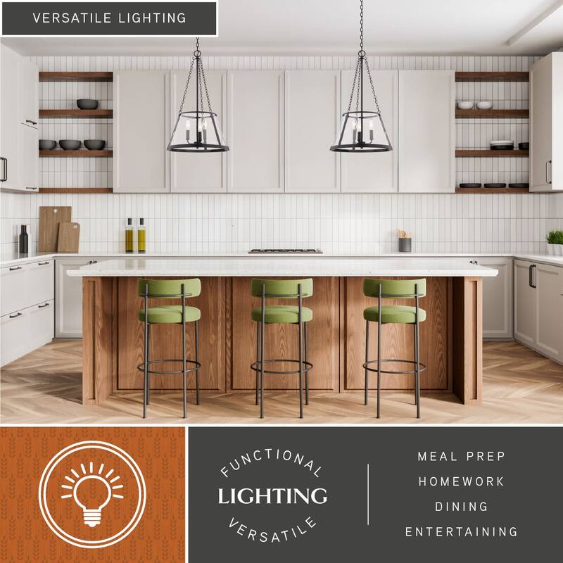 Vaxcel Lighting P0437 Rochester 3 Light 16" Wide Pendant