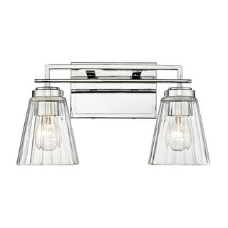 Lyna 2 Light 16 inch Chrome Vanity Light