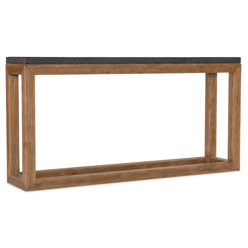 Big Sky Sofa Table - 63.75"W x 13.75"L x 32"H - Furrowed Bark