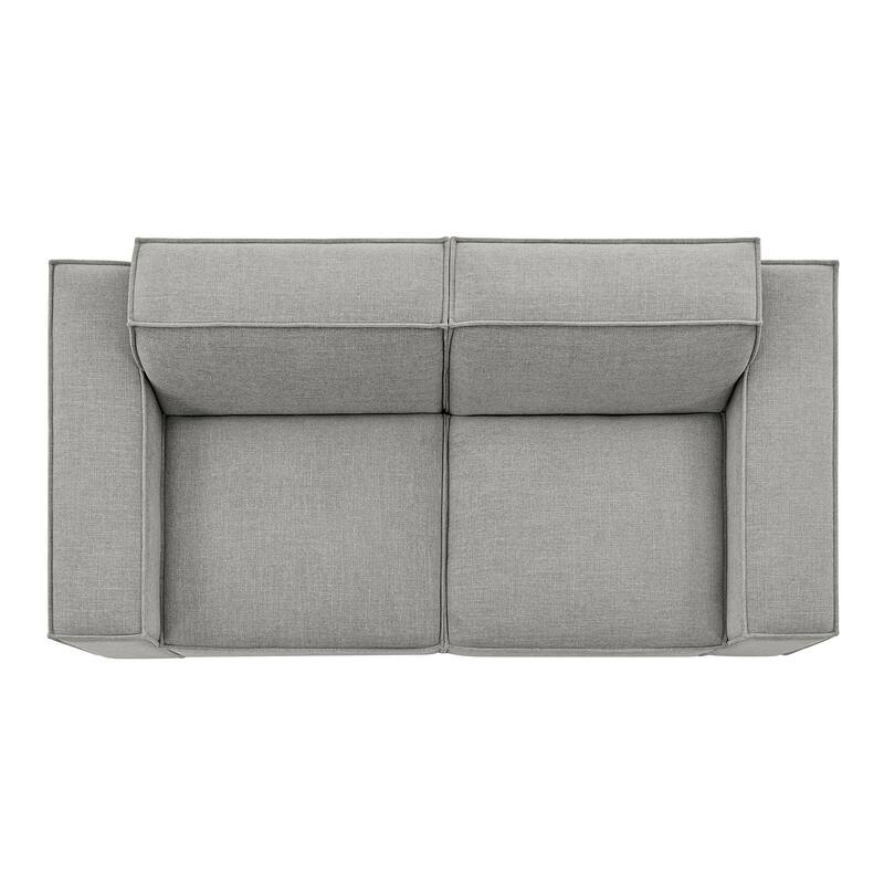 Restore 2-Piece Performance Fabric Upholstered Modular Loveseat