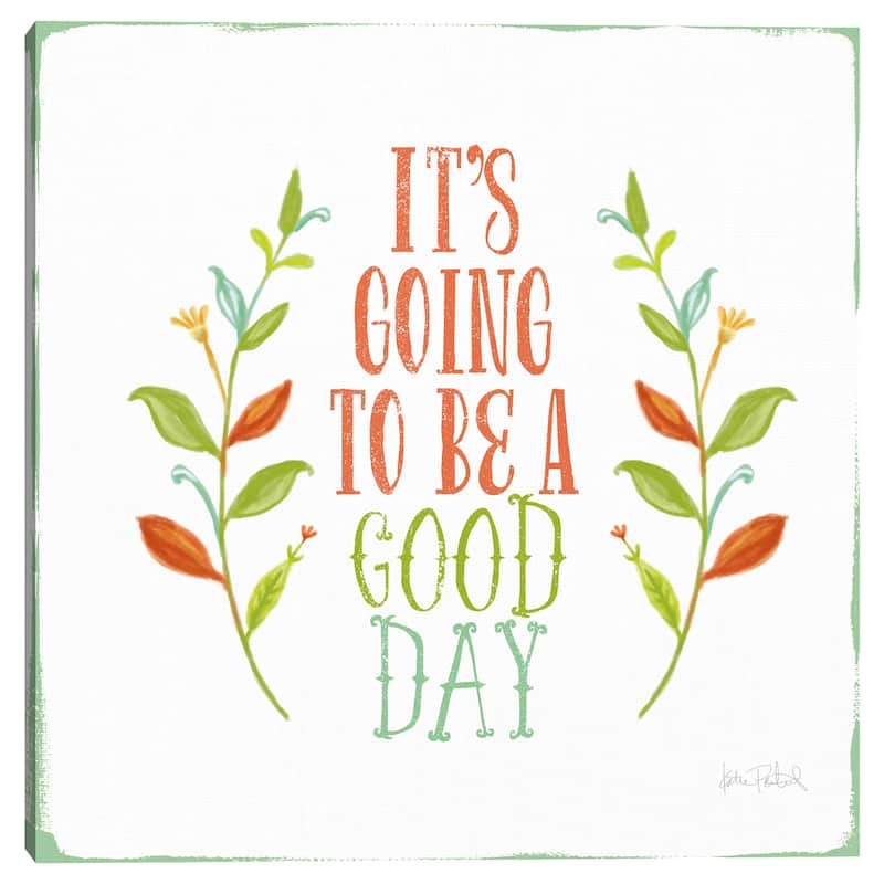 Good Day by Katie Pertiet Canvas Art Print