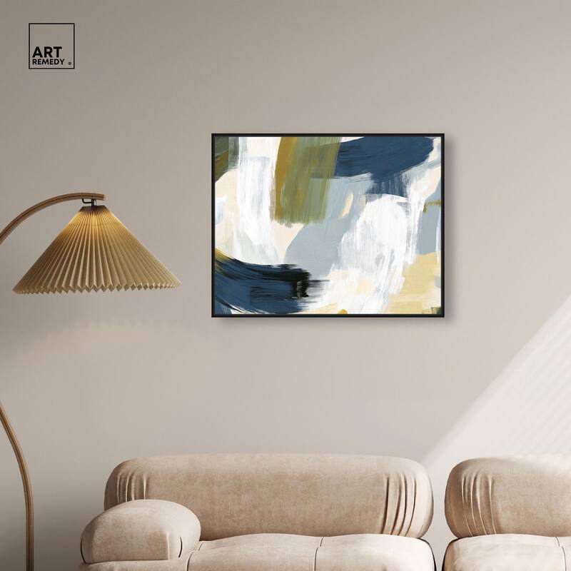 Moss Layers II Canvas by Art Remedy