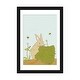 preview thumbnail 1 of 18, iCanvas "Hare In My Salad" by Roberta Murray Black - 32x24x1