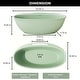 preview thumbnail 11 of 31, Luxury Flatbottom Solid Surface Freestanding Soaking Bathtub with Discreet Towel Slot and Drain Assembly