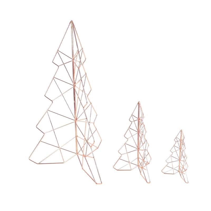 Deco Xmas Tree Small-Gold - Large