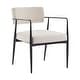 preview thumbnail 16 of 23, Christopher Knight Home - Alice Metal Dining Arm Chair Set of 2