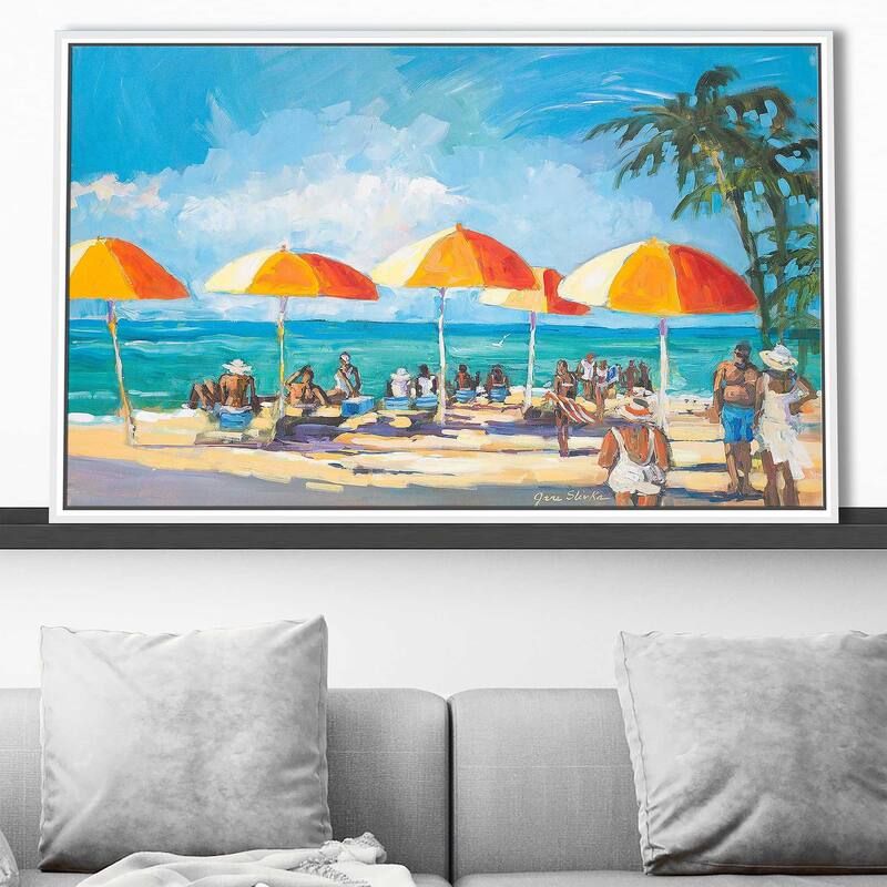 "Sunny Daze" Print on Floating Canvas