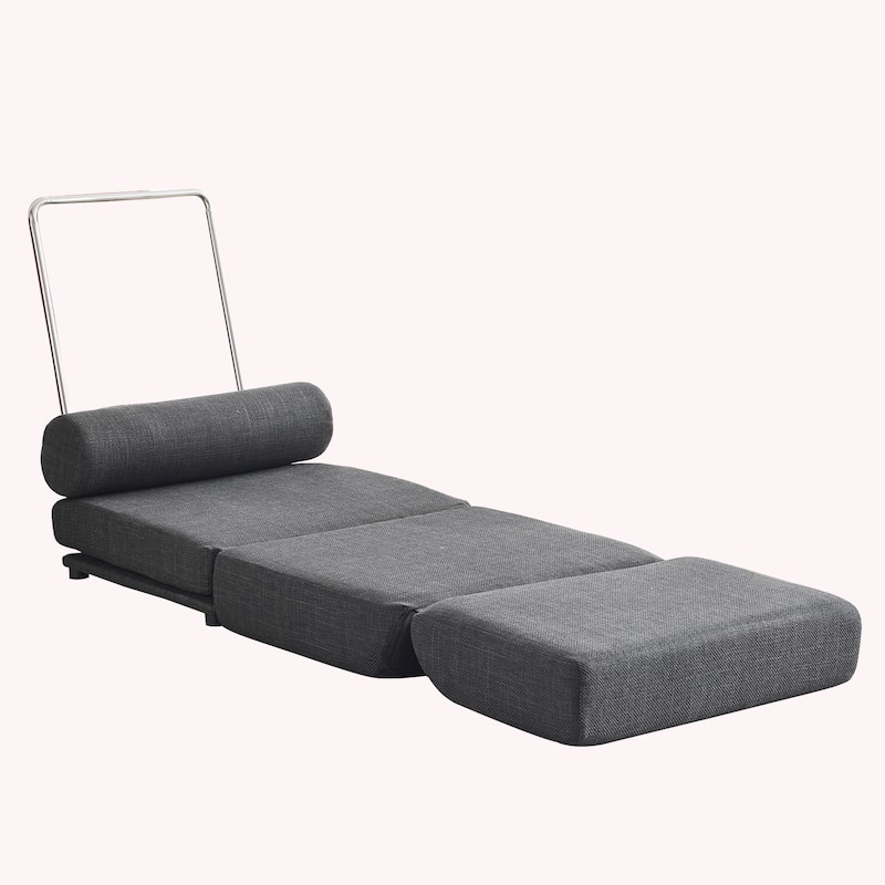 Single Sofa Chair Foldable Single Sofa Bed with Pillow