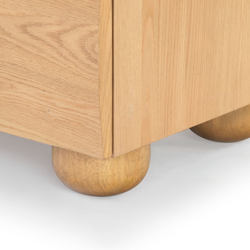 SAFAVIEH Couture Beethoven Wood 2 Drawer Nightstand