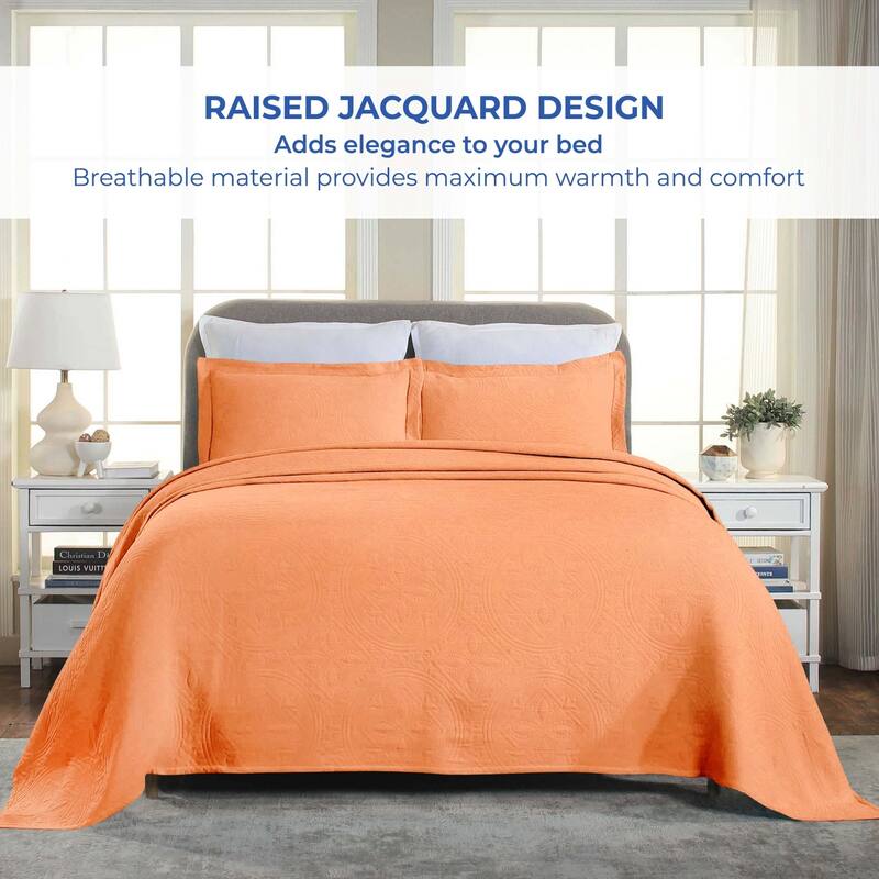 Superior Celtic Circle Cotton Decorative Bedspread Set