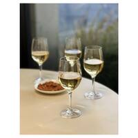 LeadingWare Diamond Cut Plastic Wine Glasses Set of 4 (12oz), Acrylic Wine  Glass Set, Red Wine Glasses, White Wine Glasses - Bed Bath & Beyond -  38198626