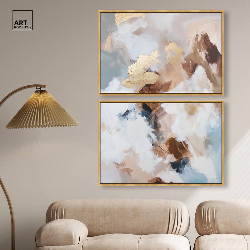 Earth's Palette II Canvas Set of 2 by Art Remedy